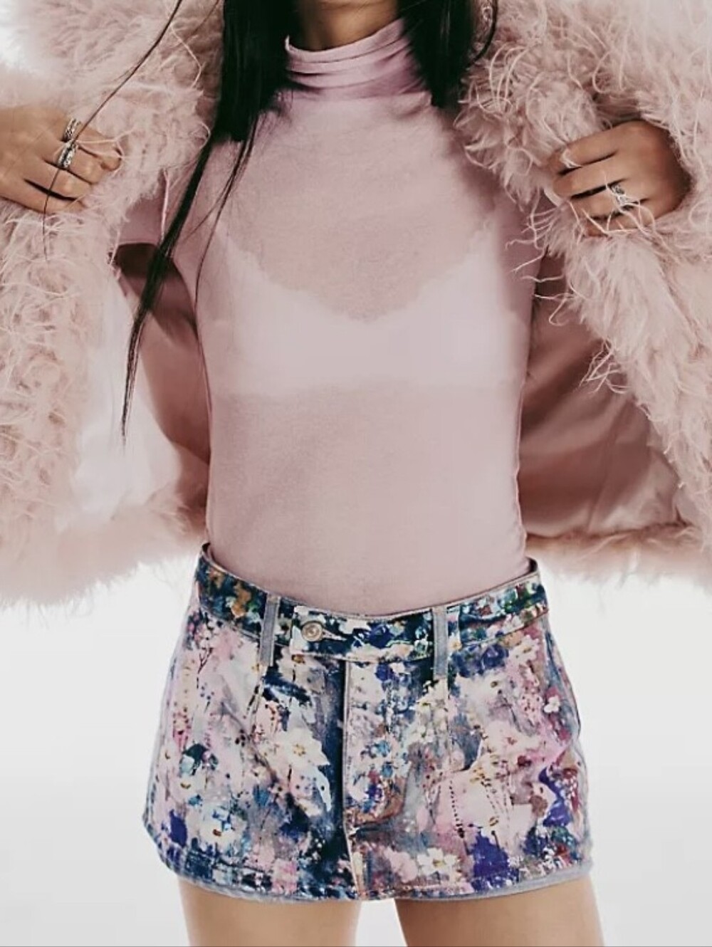 WE THE FREE By FP | Hand-Painted Skort